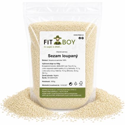 sezam loupany 1000g