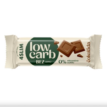 4Slim Čekanková tyčinka Low Carb čokoláda 35g  35g