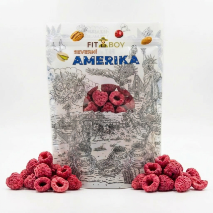 maliny lyofilizovane amerika 50g