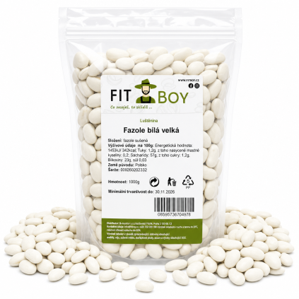 fazole bila velka 1000g