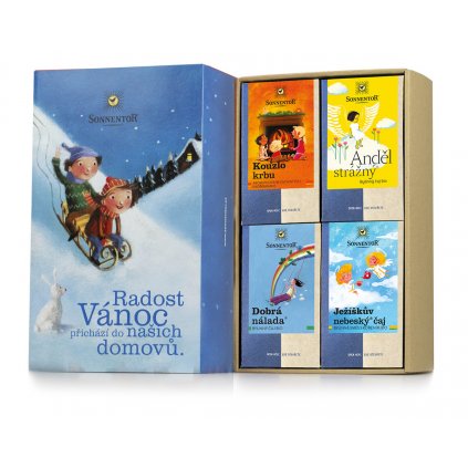 Sonnentor Dárková kazeta - Radost Vánoc BIO 126g  126g