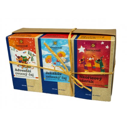 Sonnentor Dárkové balení 3 čajů - Vánoce 260g  260g
