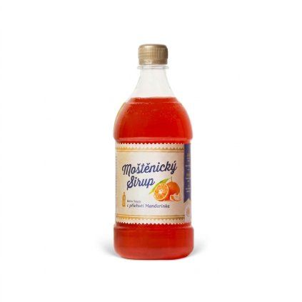 Moštěnický sirup Mandarinka 700ml