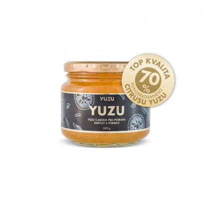 yuzu 550g samolepka zlata nove