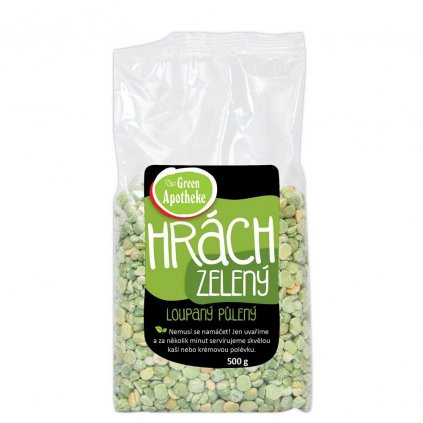 Green Apotheke - Hrách zelený loupaný půlený 500g  500g