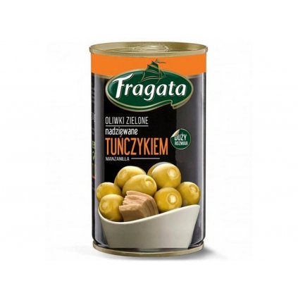 15029 fragata zelene olivy manzanilla s tunakem 300 g