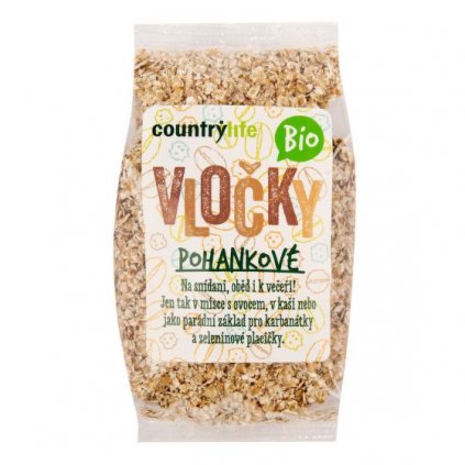 Country Life Vločky pohankové BIO 250g  250g