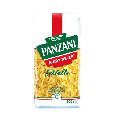 Panzani Farfalle Celozrnné 500g  500g