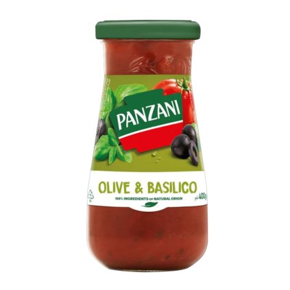 Panzani Olive & Basilico omáčka 400g  400g
