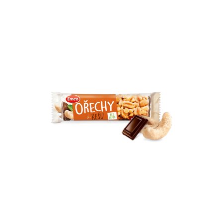 Emco Tyčinka s ořechy a kešu 35g  35g