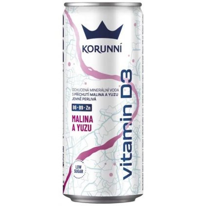 mineralni voda korunni vitamin d3 plech 24 x 0 33 l original