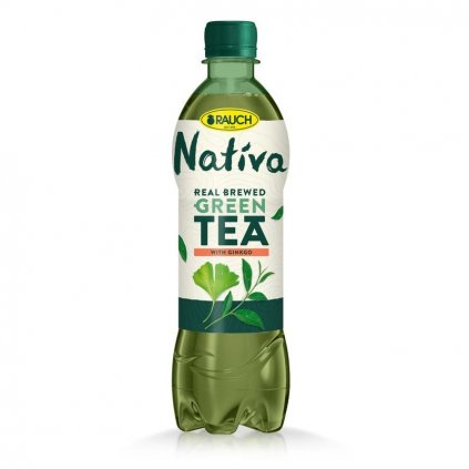 Rauch Nativa zelený čaj Ginkgo 500ml  500ml