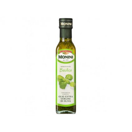 13137 monini extra panensky olivovy olej s prichuti bazalka 250 ml