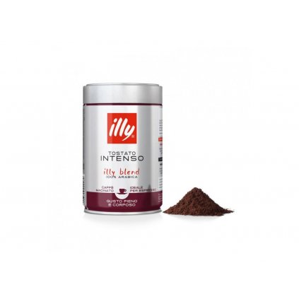 615 illy espresso intenso 250g mleta kava