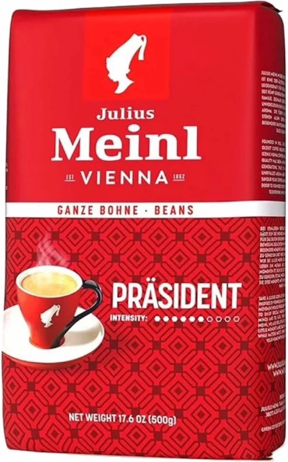Julius Meinl Präsident zrnková káva 500g