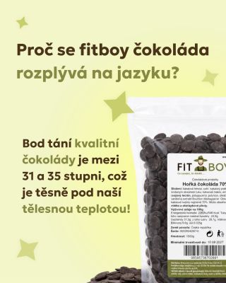 Proč se naše čokoláda rozplývá na jazyku? 🍫✨ Tajemství je ve vědě i kvalitě! Bod tání poctivé čokolády je mezi 31 a 35 °C,...