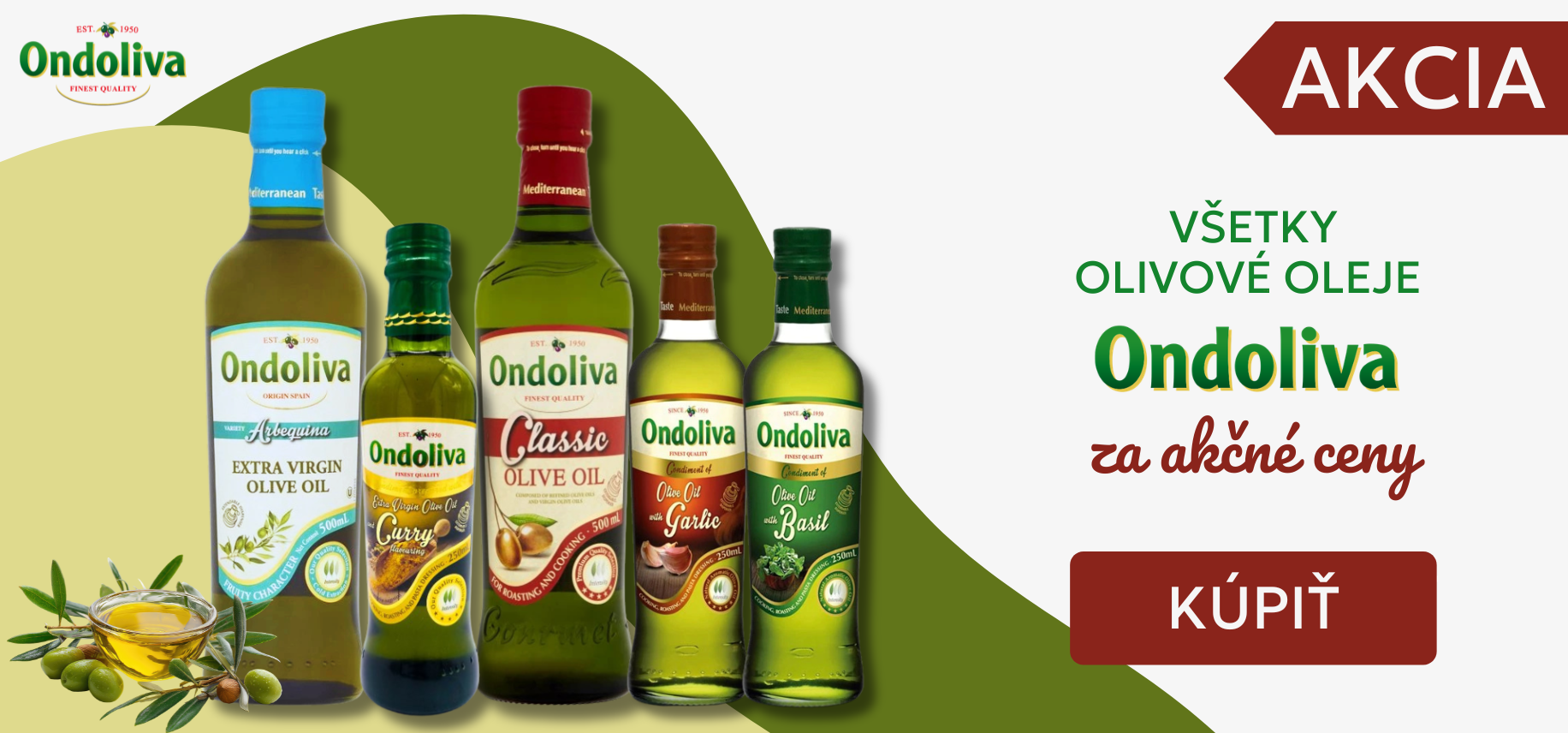 ONDOLIVA - akční ceny