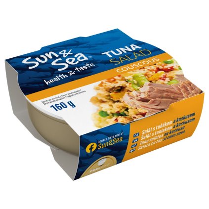 Sun&Sea Šalát s tuniakom a kuskusom 160g  160g