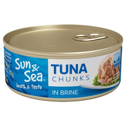 Sun&Sea Tuniak kúsky vo vlastnej šťave 160g  160g