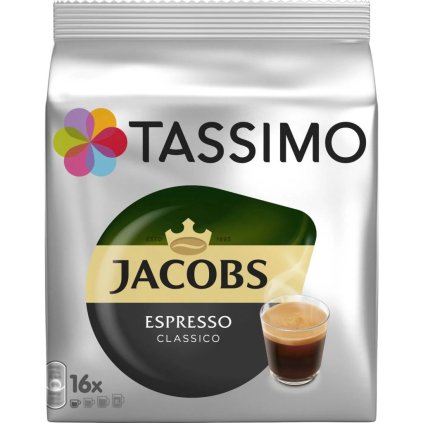 Tassimo Kapsule Jacobs Espresso Classico 16kapsúl  16x 7,4 g