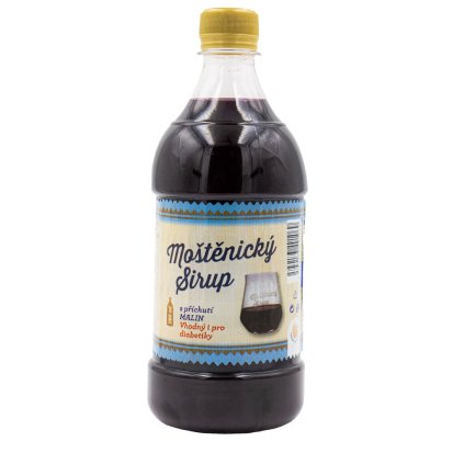 Moštěnický sirup Malina DIA vhodný aj pre diabetikov 700ml  700ml