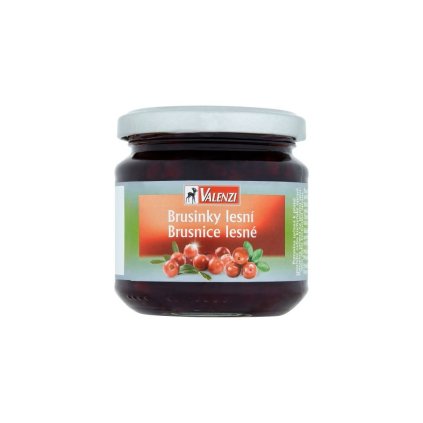 Valenzi Brusnice lesné 220g  220g