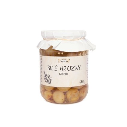 Lázničkovo Kompót z bieleho vína 670g  670g
