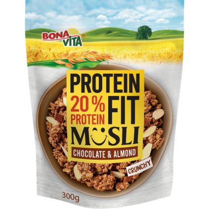 Bonavita Protein Fit Müsli čokoláda a Mandle 300g  300g
