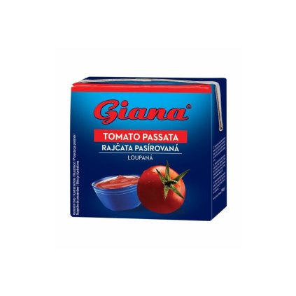Giana Paradajky lúpané pasírované 500 g  500g