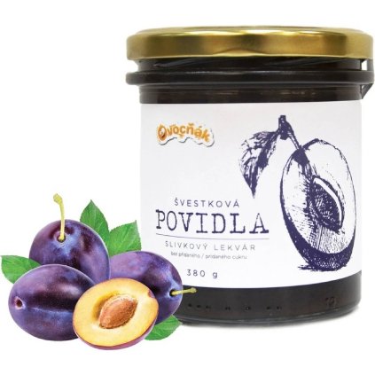 Ovocniak Slivkový lekvár 380g  380g