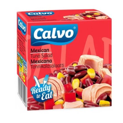 Calvo Mexický šalát s tuniakom 150g  150g
