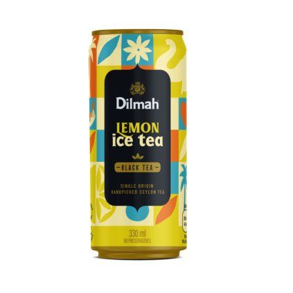 Dilmah Black Ice Tea Lemon 330ml  330ml