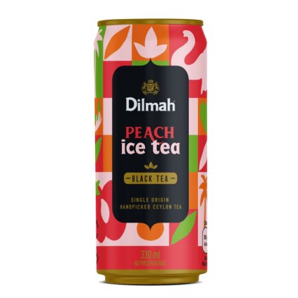 Dilmah Black Ice Tea Peach 0,33l  0,33l