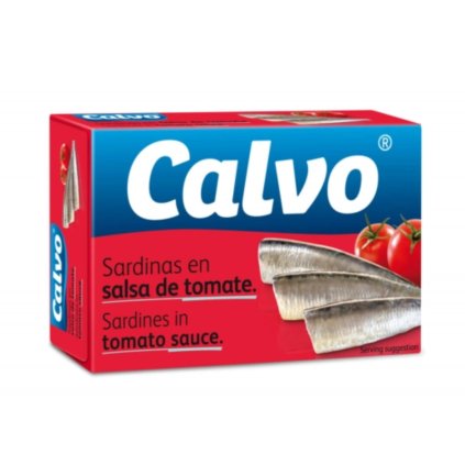 Calvo Sardinky v paradajkovej omáčke 120g  120g
