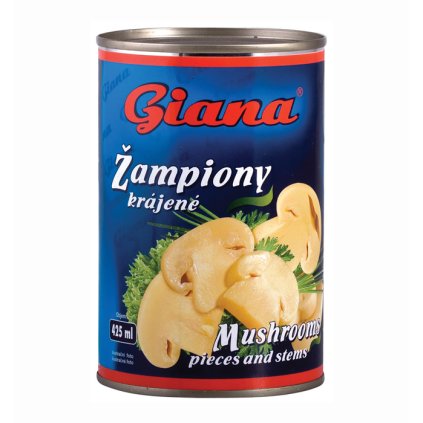 Šampiňóny krájané 425ml
