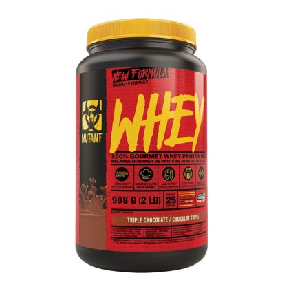 Mutant WHEY trojitá čokoláda 908g  908g