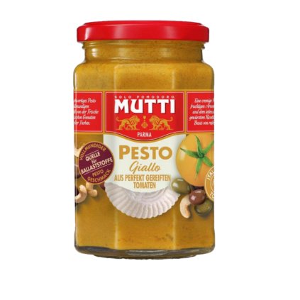 Mutti Pesto zo žltých paradajok 180g  180g