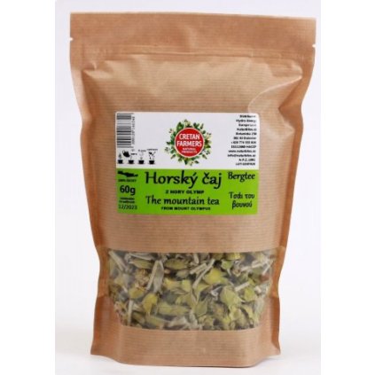 CRETAN FARMERS Grécky horský čaj z hory Olymp Rezaný 60g  60g