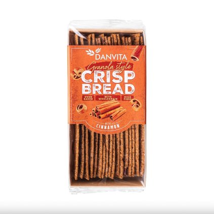 Danvita Krehké pšeničné granola plátky so škoricou 130g  130g