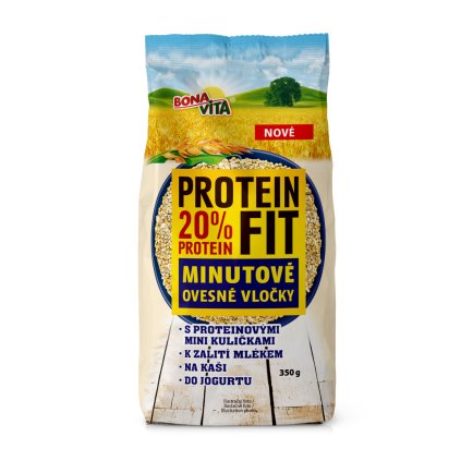 Bonavita Ovsené vločky Protein FIT 350g  350g