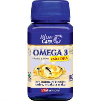 VitaHarmony Omega 3 Extra DHA 180 kapsúl  180 kapsúl