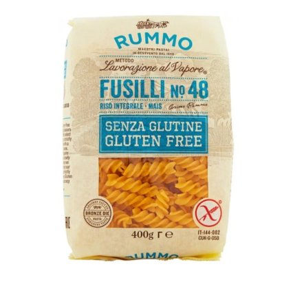 Rummo Fusilli bezlepkové cestoviny 400g  400g