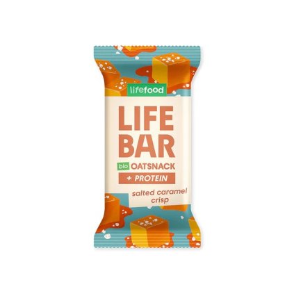 Lifebar mockup Oatsnack Salted caramel crisp Proteín 1000x1000