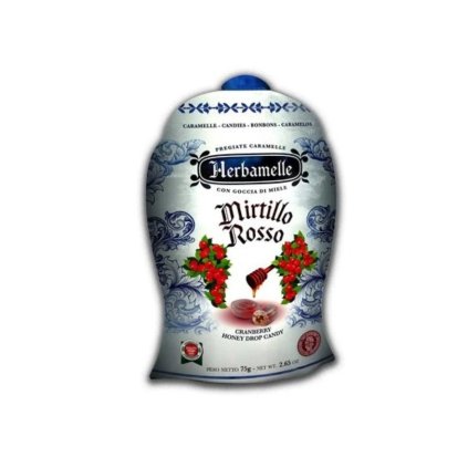 Herbamelle plnené cukríky Brusnica 75g  75g