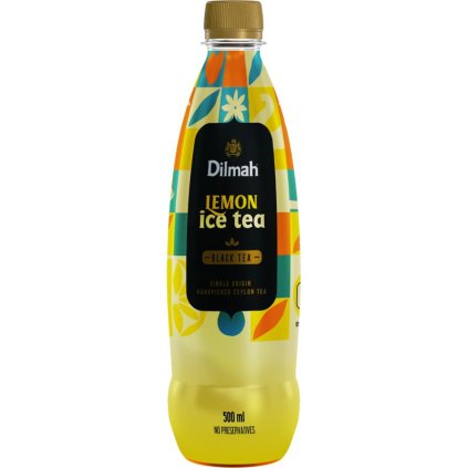 14754 dilmah black ice tea lemon 0 5l