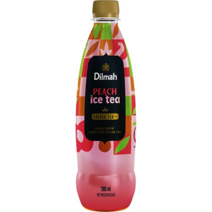14748 dilmah black ice tea peach 0 5l