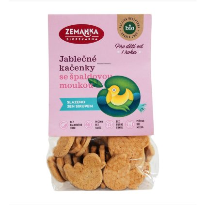 14886 biopekarna zemanka jablecne bio kacenky se spaldovou moukou 100g