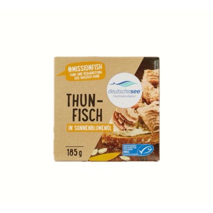 15024 deutsche see tunak ve slunecnicovem oleji 185g