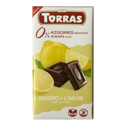 torras cokolada bez cukru tepla s citrónom 2