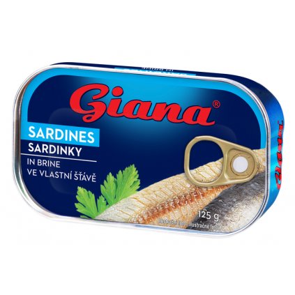 1719 giana sardinky ve vlastni stave 125 g